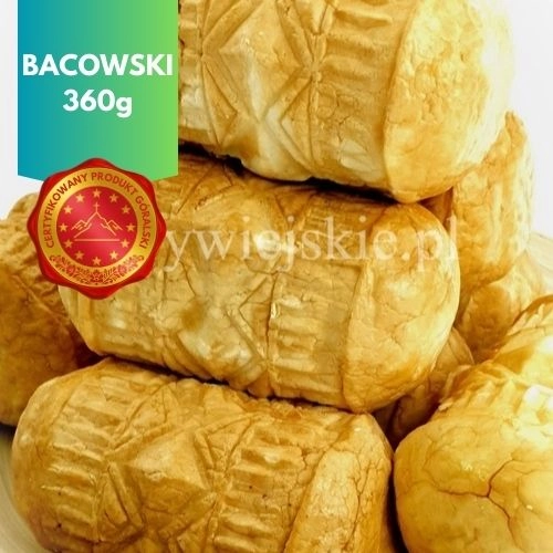 Ser góralski wędzony Bacowski 360g – tradycyjna gołka